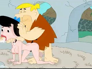 Fred, a barney ' fasz betty flintstones keresztül rajzfilm, pornó videók rajzfilm