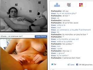 Pornó történetek, valamint egy kádas, egy csoport francia tini a chatroulette